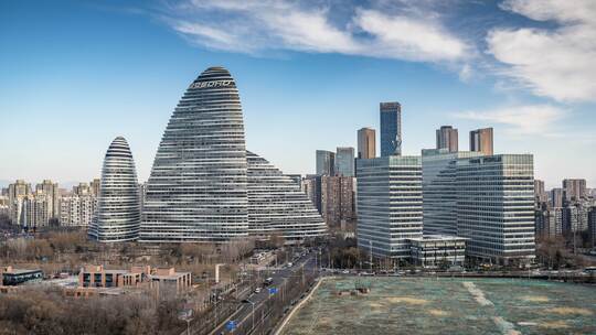 北京望京SOHO风景