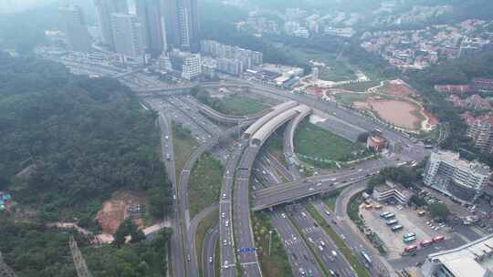 深圳罗湖区城市建筑交通