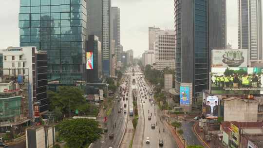 高速公路，城市，天线，城市