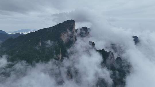 美丽中国河南老界岭自然风光