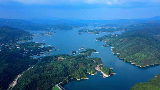 水库自然风光千岛湖