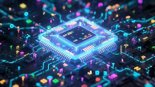 芯片 ai 计算机 算力 电路板 计算 科技4K