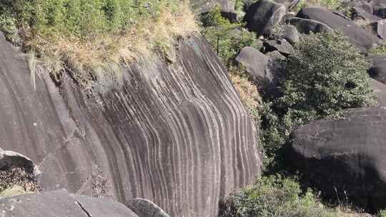 J浙江温州苍南玉苍山怪石4k实拍视频5