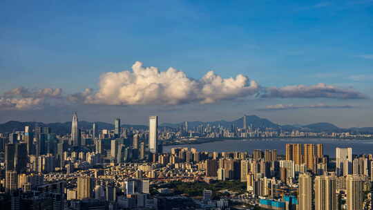 深圳市区全景