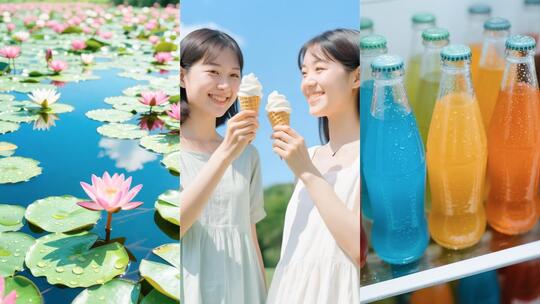 夏至竖屏立夏小暑大暑