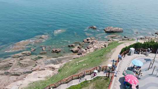 青岛夏天燕儿岛