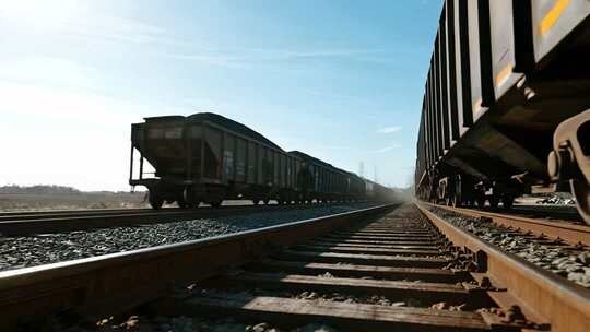 货运火车工业交通运输视频