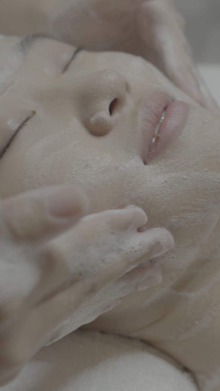 美容院 洁面 美容