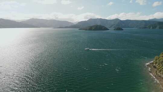 海，海岸，海洋，无人机