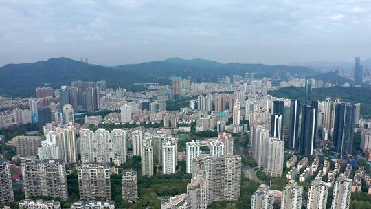 4K航拍深圳城市全景