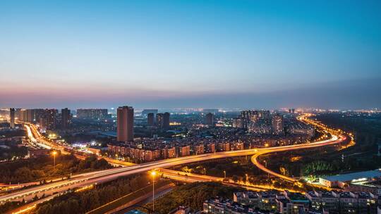 4k城市航拍夜景风光高清