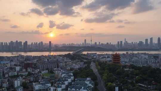 武汉黄鹤楼辛亥革命城市地标