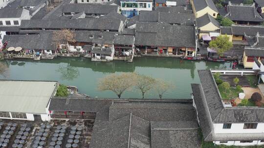 浙江绍兴市安昌古镇风光