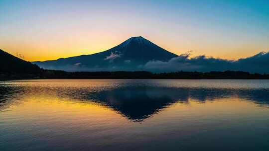4K-日本富士山延时拍摄