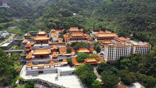 深圳梧桐山弘法寺航拍