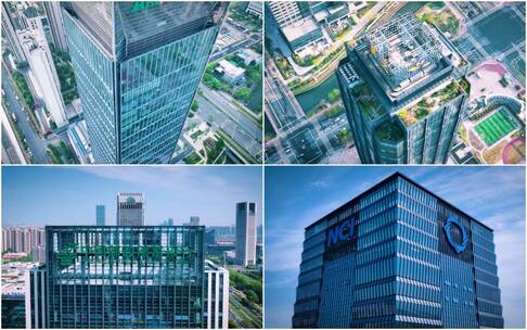 金融中心邮政储蓄农行交行1WJ (2)高清在线视频素材下载