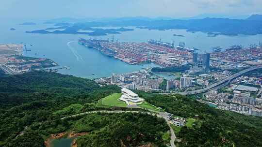 深圳集装箱贸易港口码头