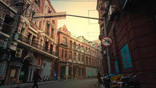 上海外滩街道老建筑