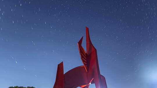 夜空 星空 星轨 星星 银河