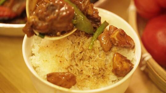 美食黄焖鸡米饭 (9)