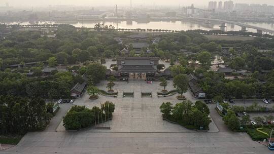 东莞粤晖园大景前进越过