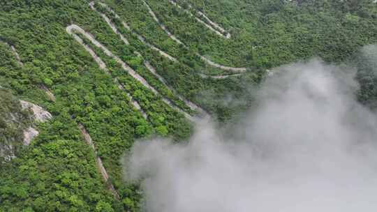 天峨龙滩大峡谷国家森林公园航拍