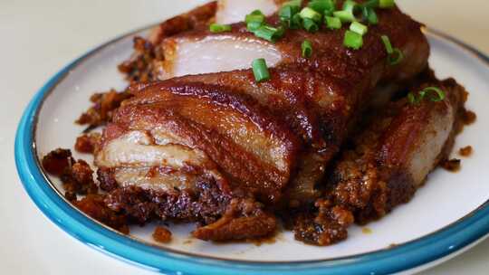 土家美食餐饮饮食扣肉梳子扣肉