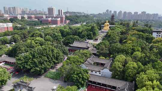 重庆华岩旅游风景区华岩寺航拍