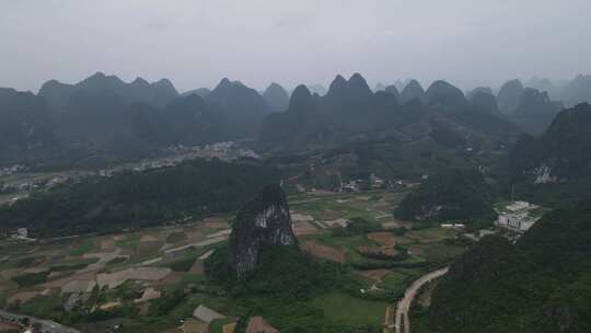 航拍中国之桂林山水视频素材模板下载
