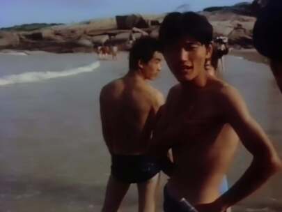 80年代上海 海水浴场