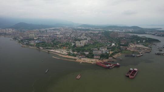 4k江西庐山沿海潘阳湖景区