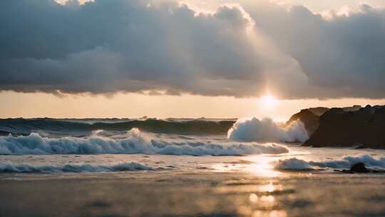 大海海浪