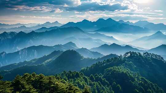 【合集】山川烟雾