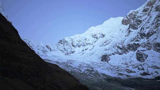 喜马拉雅山，尼泊尔，安纳普尔纳峰地区，山