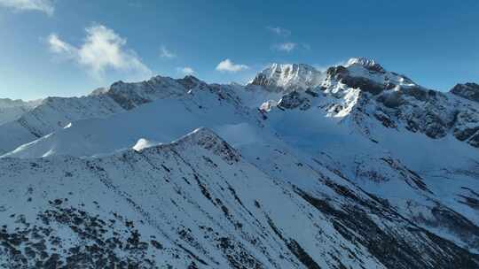 雪山航拍素材