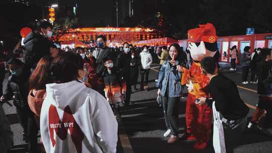 深圳春节迎春花市年货春联灯笼