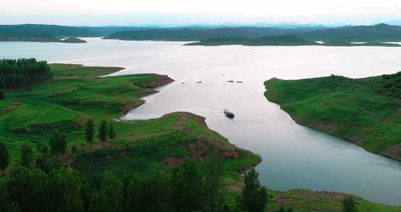 黄河生态湿地环境