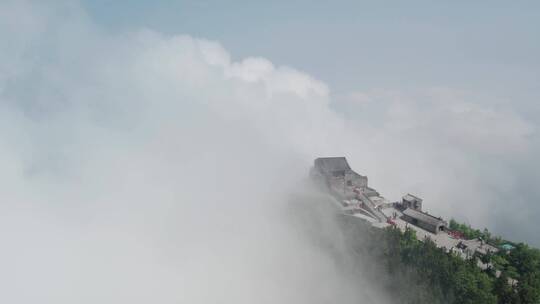 湖南衡阳南岳衡山航拍视频素材模板下载