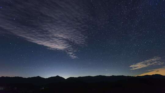 星空 星星视频素材模板下载