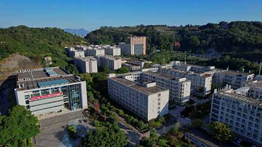 航拍福建农林大学金山学院