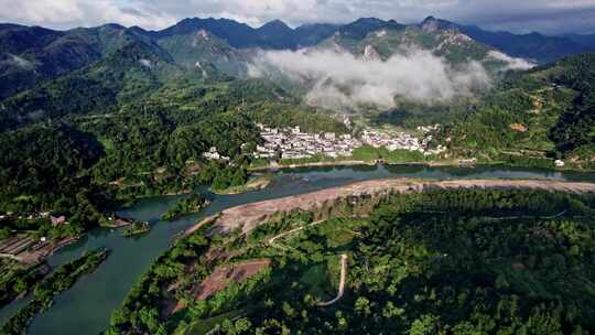 温州永嘉楠溪江狮子岩云海日出