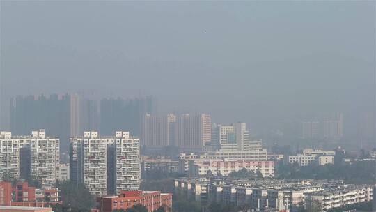 城市雾霾、成都2013、东门、川师附近 (2)