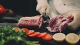 刀切牛肉高清在线视频素材下载