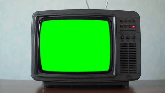 老式电视绿屏