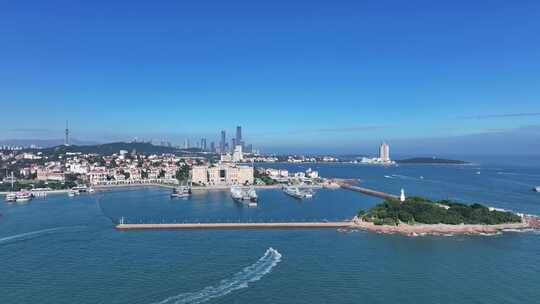 青岛中国人民解放军海军博物馆航拍