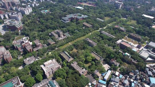 广州中山大学航拍