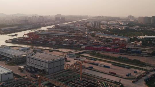 中国江苏苏州货运码头
