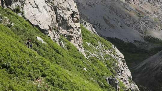 夏季高原户外风景素材