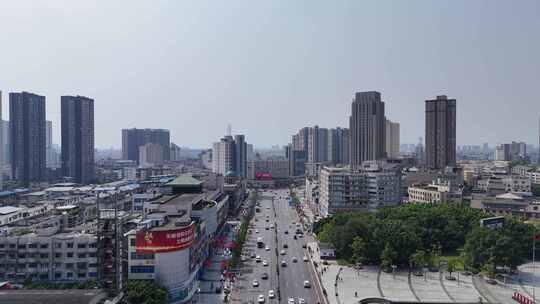 四川德阳建设德阳大景航拍