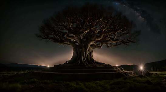 神秘魔法大树